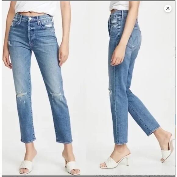 Mother Jeans The Trickster Ankle in On Holy Ground Wash Size 28 - Picture 2 of 12